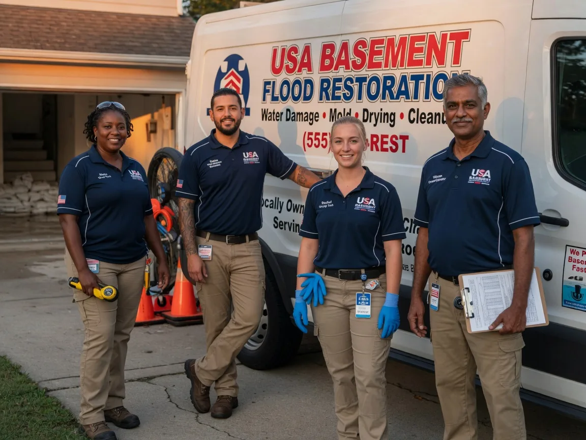 Basement Flood Cleanup company in Winthrop, ME